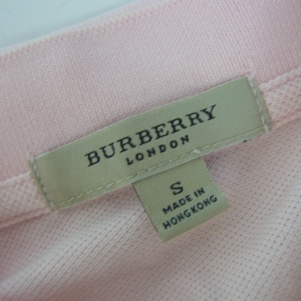 実際に弊社で買取させて頂いたBURBERRY LONDON/バーバリーロンドン ポロシャツ/Sの画像 2枚目