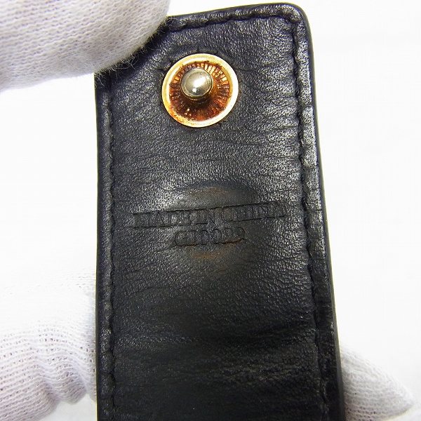 実際に弊社で買取させて頂いたGIVENCHY/ジバンシィ スター/星 スタッズレザーバングルの画像 3枚目