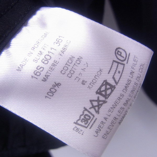 実際に弊社で買取させて頂いたGIVENCHY/ジバンシー Xジップデザインロング長袖シャツ/16S 6011 361/41の画像 3枚目
