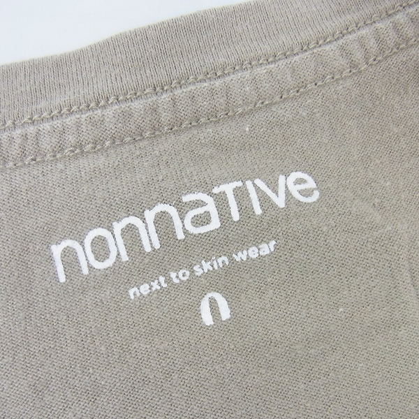 実際に弊社で買取させて頂いたNONNATIVE/ノンネイティブ 胸ポケット無地Tシャツ/カットソー/0/3点セットの画像 2枚目