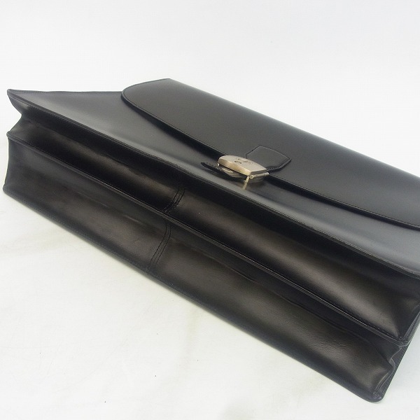実際に弊社で買取させて頂いたdunhill/ダンヒル オールレザーダレスバッグ/オーガナイザーの画像 3枚目