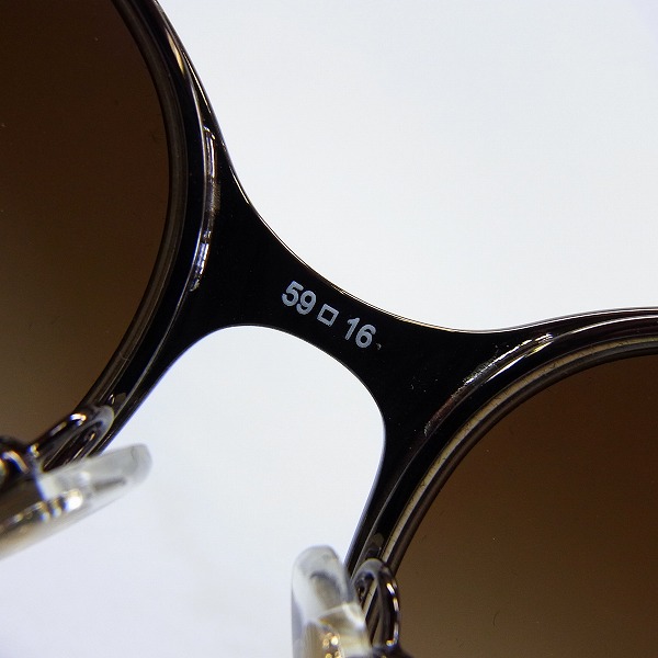 実際に弊社で買取させて頂いたARMANI EXCHANGE/アルマーニエクスチェンジ サングラス AX2009S/6033/13 茶の画像 5枚目