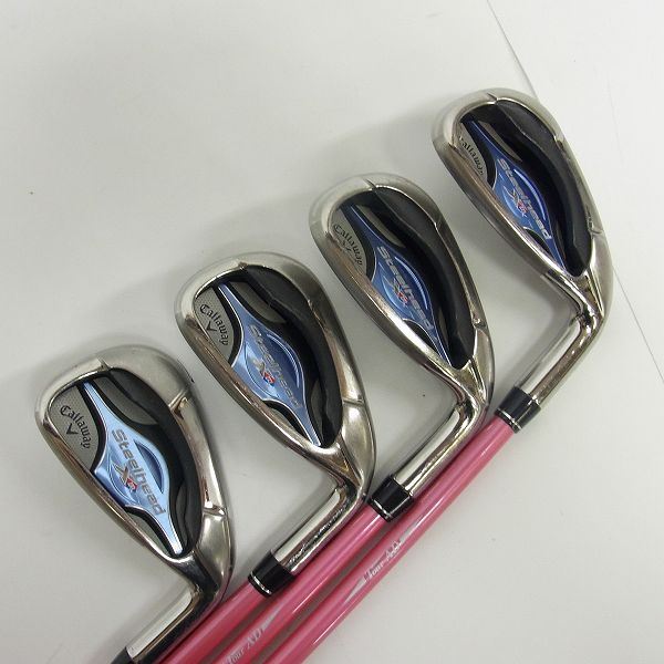 ☆Callaway/キャロウェイ レディースアイアン4本セット Steelhead XR