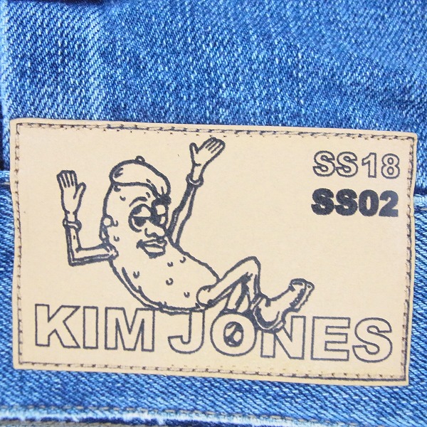 実際に弊社で買取させて頂いたKIM JONES×GU/キムジョーンズ×ジーユー デニムジャケット /Mの画像 4枚目