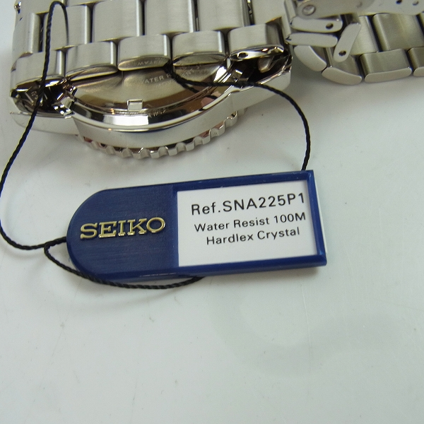 未使用】SEIKO/セイコー アラーム搭載ダイバーズ クロノグラフ 腕時計