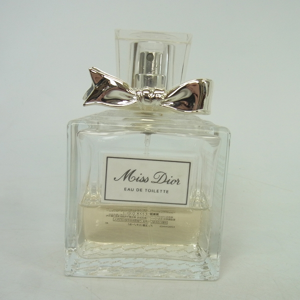 実際に弊社で買取させて頂いたChristian Dior/ミスディオール ブーケ オードゥトワレ/ナチュラルスプレー/100ml イエローの画像 1枚目