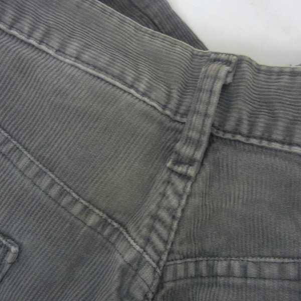 実際に弊社で買取させて頂いたA＆G×LEVIS/エーアンドジー×リーバイス 505 クロスパッチ/クロスボタン コーデュロイパンツ Size：31の画像 7枚目