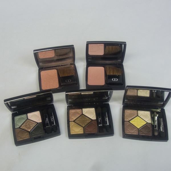 実際に弊社で買取させて頂いたChristian Dior/クリスチャン・ディオール　チーク/アイシャドウ 5点