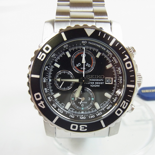 【未使用】SEIKO/セイコー アラーム搭載ダイバーズ クロノグラフ 腕時計 クォーツ/SNA225P1の買取実績 - ブランド買取専門店リアクロ