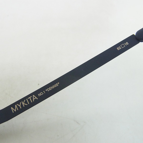 実際に弊社で買取させて頂いたMYKITA/マイキータ DENNIS/デニス 眼鏡/メガネフレーム col084の画像 4枚目