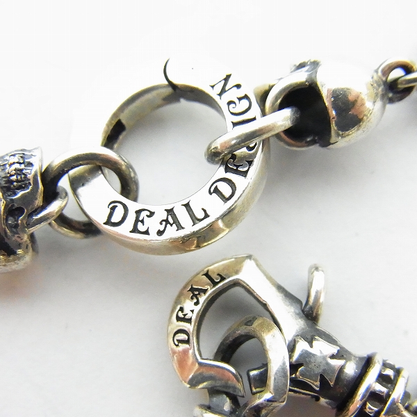 実際に弊社で買取させて頂いたDEAL DESIGN/ディールデザイン スカルズ＆クロス チェーンの画像 1枚目