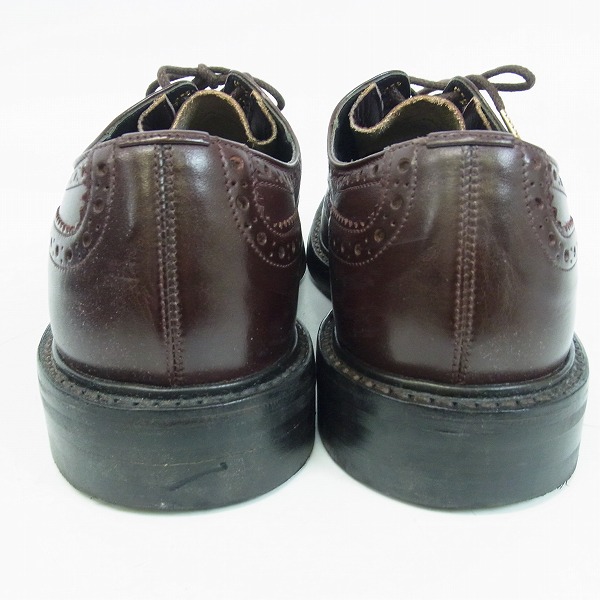 実際に弊社で買取させて頂いたTricker's/トリッカーズ Bouton/バートン レザーシューズ M5633/9の画像 1枚目