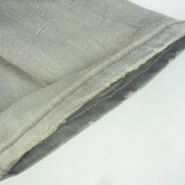 実際に弊社で買取させて頂いたDIOR HOMME/ディオールオム 10SS ペイント加工デニム 0E31J2221413/31の画像 8枚目