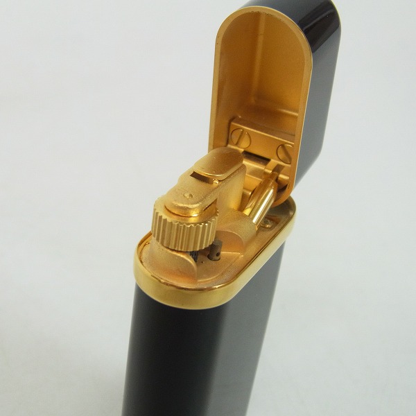 実際に弊社で買取させて頂いたCartier/カルティエ ガスライター ブラック×ゴールドの画像 3枚目