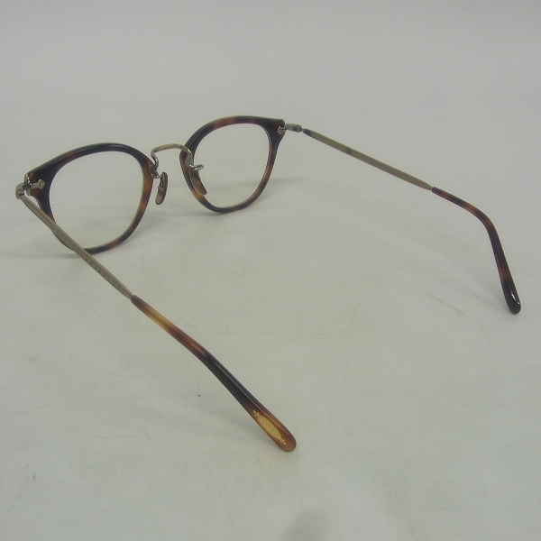 実際に弊社で買取させて頂いたOLIVER PEOPLES/オリバーピープルズ メガネフレーム 507C DMの画像 1枚目