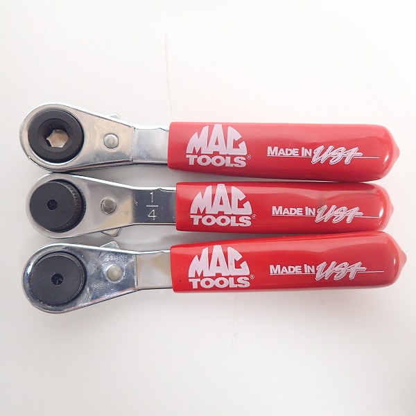実際に弊社で買取させて頂いたMAC TOOLS/マックツールズ 7Pc. ラチェットレンチビットセット BWS7の画像 1枚目