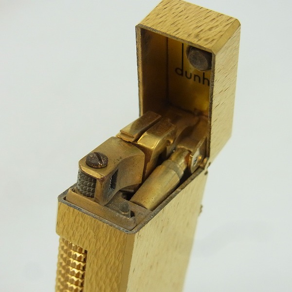 実際に弊社で買取させて頂いたdunhill/ダンヒル サイドローラーガスライター ゴールドの画像 3枚目