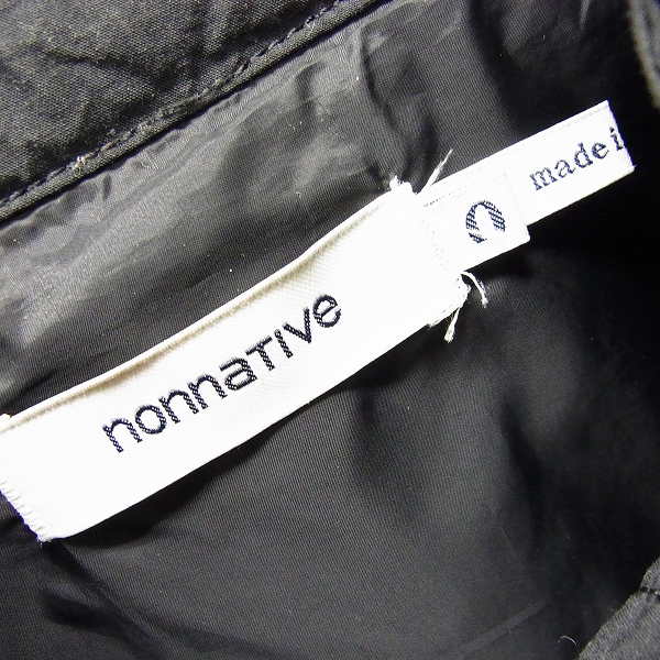 実際に弊社で買取させて頂いたNONNATIVE/ノンネイティブ DRIVER BLOUSON C/N WEATHER CLOTH/NN-J2614/0の画像 2枚目