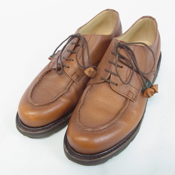 実際に弊社で買取させて頂いたPARABOOT/パラブーツ シャンボード グレインレザー ブーツ 57454/3.5