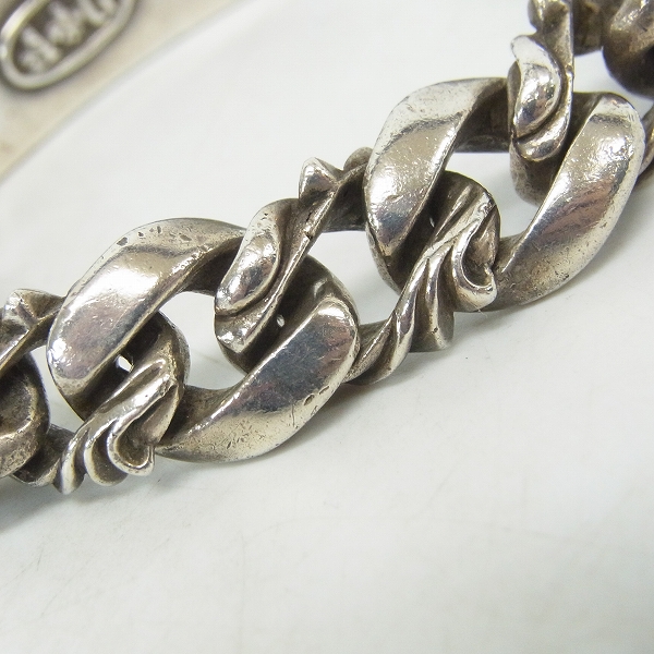 実際に弊社で買取させて頂いたA&G/エーアンドジー クロスモチーフ IDブレスレットの画像 2枚目