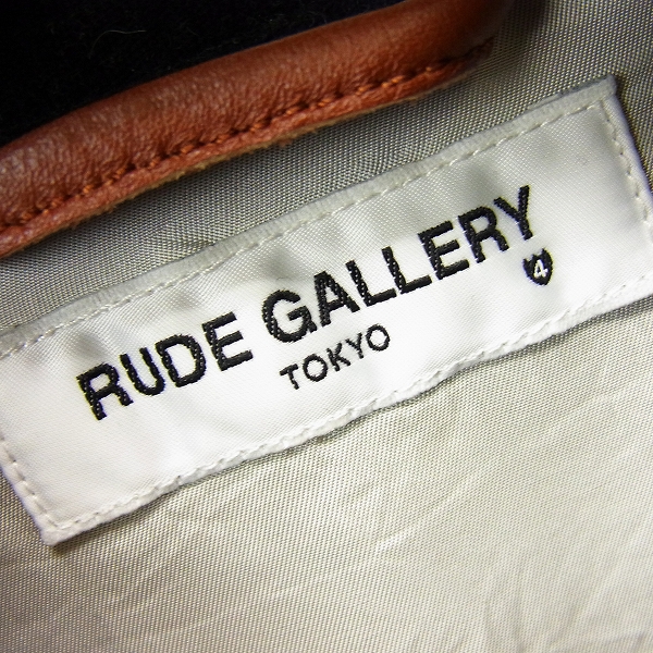 実際に弊社で買取させて頂いたRUDE GALLERY/ルードギャラリー 15AW ベロアTORAジャンパー/4の画像 3枚目