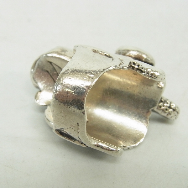 実際に弊社で買取させて頂いた【ギャラ付】CRAZY PIG/クレイジーピッグ Octopus/オクトパス リング 12号の画像 3枚目