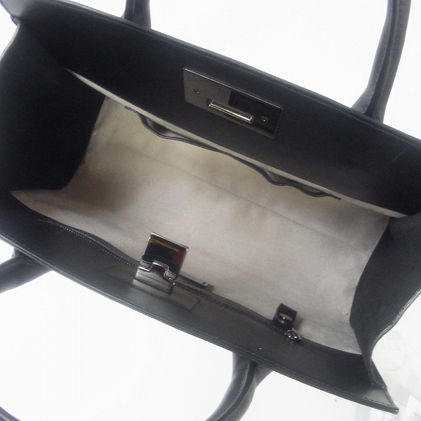 実際に弊社で買取させて頂いたJIMMY CHOO/ジミーチュウ RILEY/ライリー 2WAYレザーハンドバッグ/Mの画像 4枚目