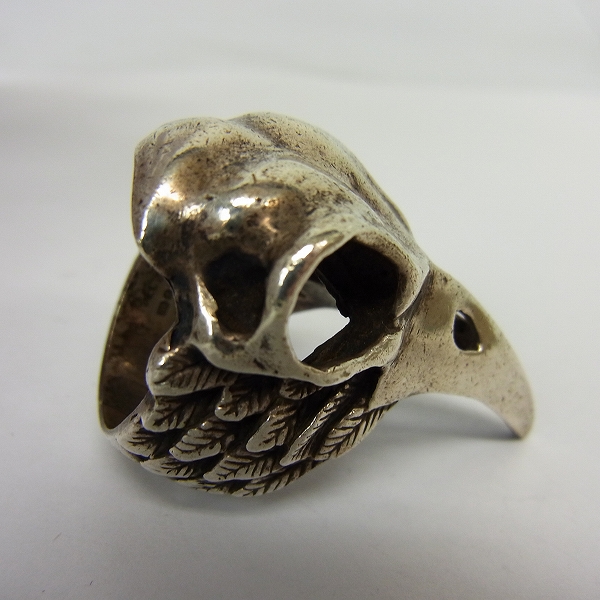 実際に弊社で買取させて頂いたCRAZY PIG/クレイジーピッグ バードスカルリングの画像 2枚目
