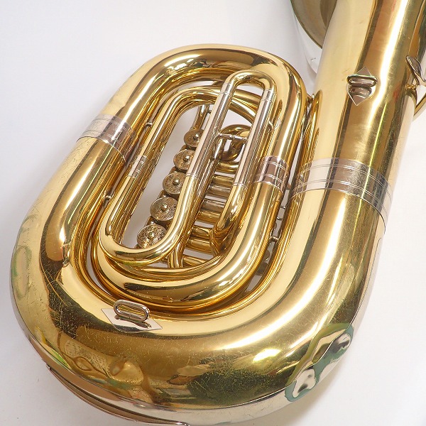 ☆【型番不明/ジャンク】MIRAPHONE /ミラフォン チューバ ベル径約40cm/全長約100cm 管楽器 の買取実績 -  ブランド買取専門店リアクロ