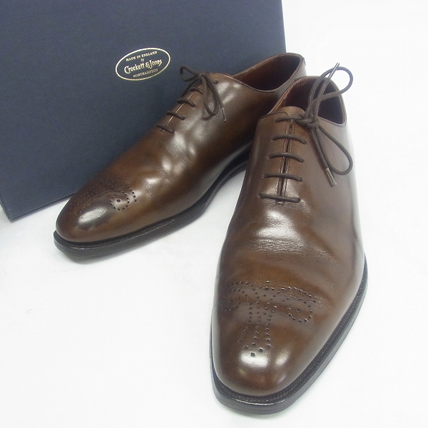 実際に弊社で買取させて頂いたCrockett&Jones/クロケットアンドジョーンズ ホールカット/ドレスシューズ WEYMOUTH/9411-19B 7E