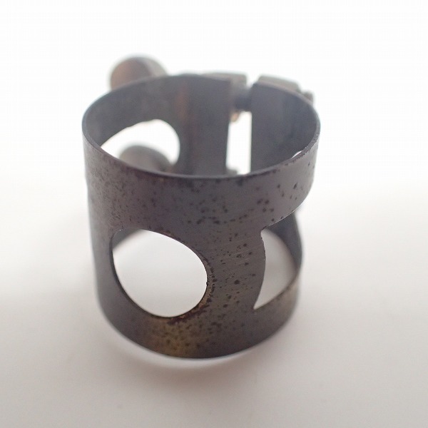 実際に弊社で買取させて頂いたSELMER/セルマー Super Session/スーパーセッション E ソプラノサックス用マウスピース リガチャー/キャップ付きの画像 5枚目