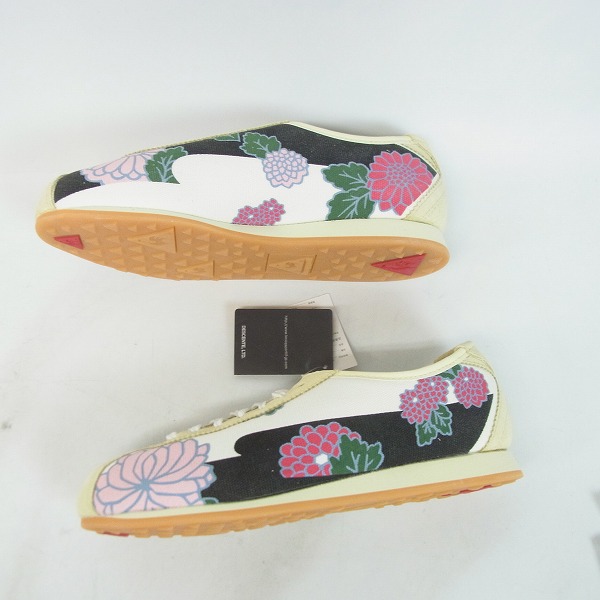 実際に弊社で買取させて頂いた【未使用】le cop sportif /ルコックスポルティフ SOUSOU BC 花柄 スニーカー QLC-7106/24の画像 3枚目