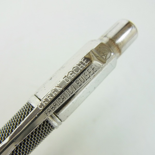 実際に弊社で買取させて頂いたCARAN d'ACHE/カランダッシュ ボールペン バリアス アイバンホー シルバーの画像 3枚目