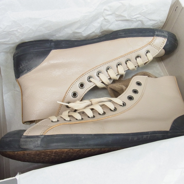 実際に弊社で買取させて頂いたMIHARA YASUHIRO/ミハラヤスヒロ ソックスレイヤード ハイカットスニーカー 26.0の画像 8枚目