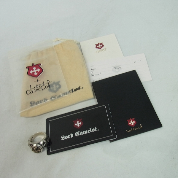 実際に弊社で買取させて頂いたLord Camelot/ロードキャメロット クロスモチーフ ガレッジリング/19号の画像 7枚目