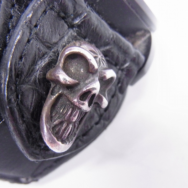 実際に弊社で買取させて頂いたBWL×LUMINOX/ビルウォールレザー×ルミノックス コラボ 3rd アリゲーター 腕時計 の画像 6枚目