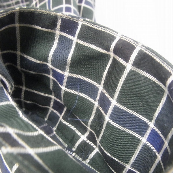 実際に弊社で買取させて頂いたFACTOTUM/ファクトタム チェックシャツ/ネルシャツ /46の画像 5枚目