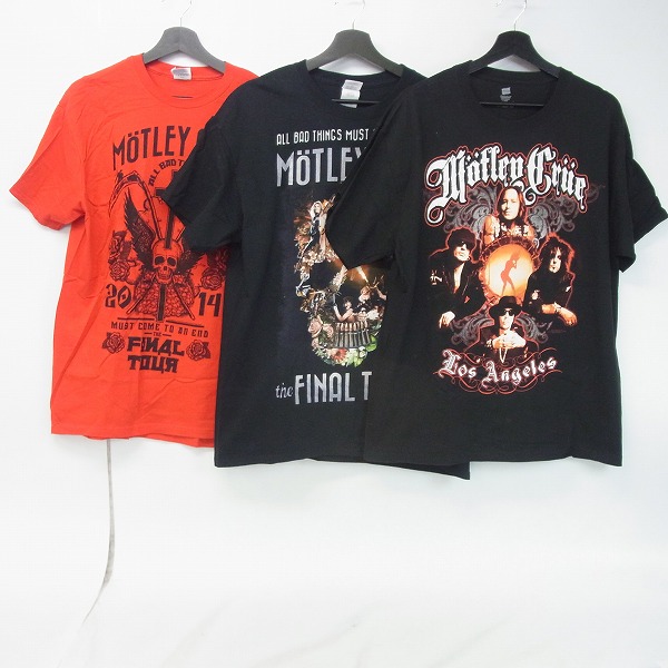 実際に弊社で買取させて頂いたMOTLEY CRUE/モトリークルー バンドTシャツ 6点セットの画像 2枚目