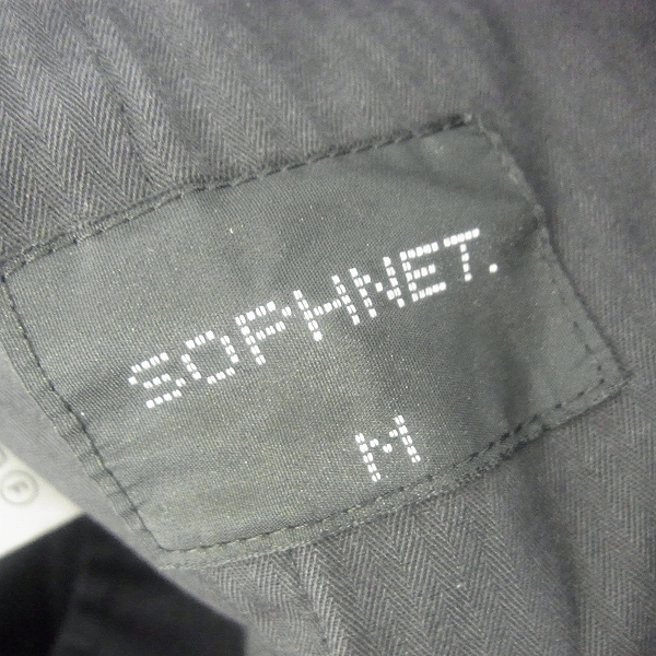 実際に弊社で買取させて頂いたSOPHNET./ソフネット ウールスラックスカーゴパンツ/SOPH-123003/Mの画像 4枚目