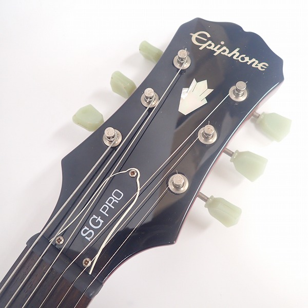 実際に弊社で買取させて頂いた★Epiphone/エピフォン エレキギター SG PRO ソフトケース付きの画像 1枚目