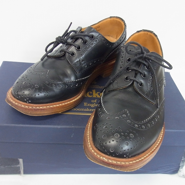 実際に弊社で買取させて頂いたTricker's/トリッカーズ バートン カントリーコレクション レザーシューズ/M5633/7