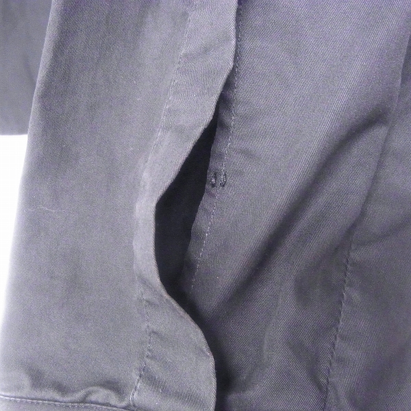 実際に弊社で買取させて頂いたChristian Dior/クリスチャンディオール 長袖シャツ 刺繍 ブラックの画像 5枚目