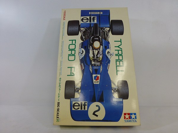 実際に弊社で買取させて頂いた【未組立】TAMIYA/タミヤ 1/12 TYRRELL FORD/タイレルフォード F-1 ビックスケールモデルシリーズ No.9