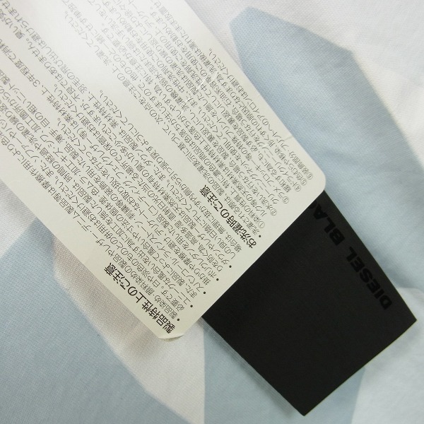 実際に弊社で買取させて頂いた【未使用】DIESEL BLACK GOLD/ディーゼル ブラックゴールド Tシャツ /Mの画像 6枚目