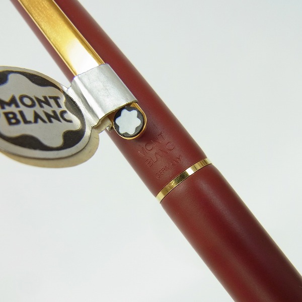 実際に弊社で買取させて頂いたMONTBLANC/モンブラン メカニカルペンシル レッドの画像 1枚目