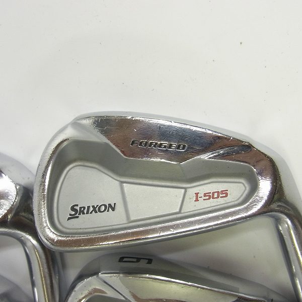 実際に弊社で買取させて頂いた★Dunlop/ダンロップ アイアン6本セット SRIXON I-505 Sフレックスの画像 2枚目