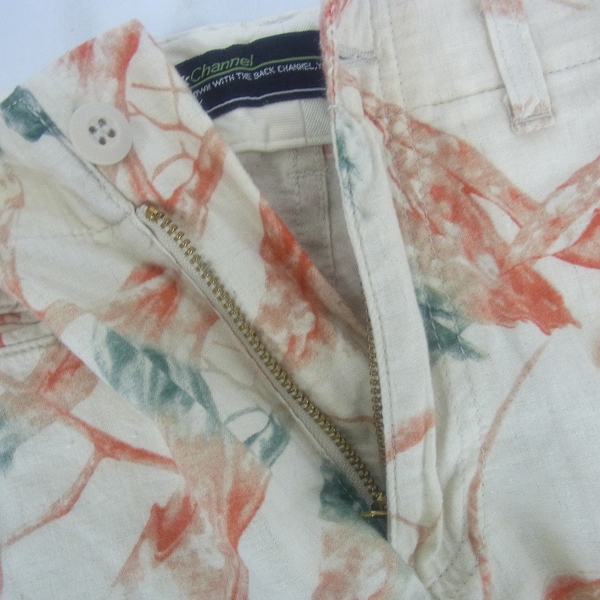 実際に弊社で買取させて頂いたBack Channel/バックチャンネル ハーフ パンツ/Mの画像 2枚目