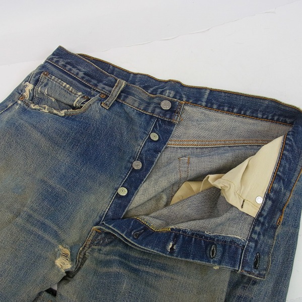 LEVI'S/リーバイス 501 ビッグE 足長R 刻印6 ビンテージ 66前期