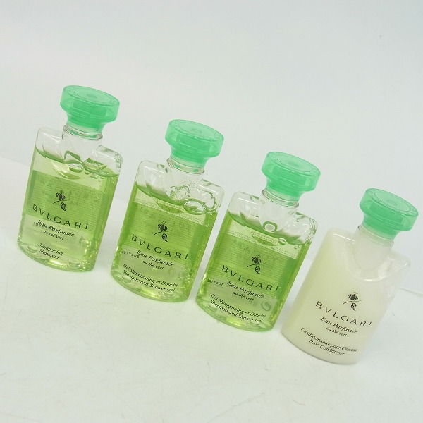 実際に弊社で買取させて頂いたBVLGARI/ブルガリ オ・パフメ オーデヴェール /コンディショナー/シャンプー等 4点セット