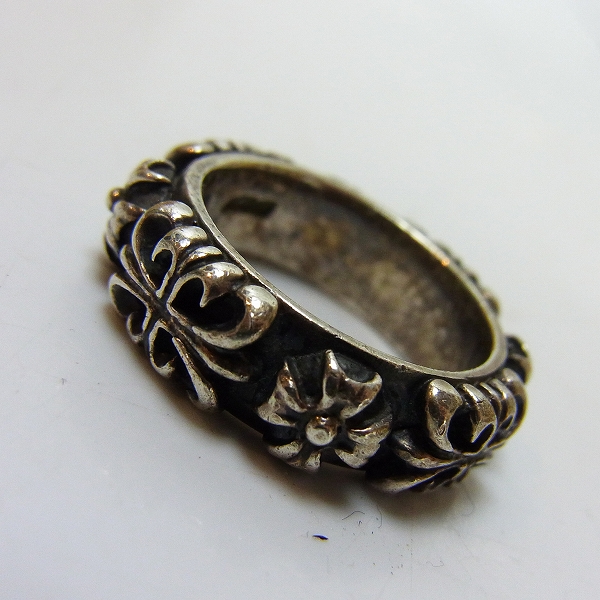 実際に弊社で買取させて頂いたA＆G/エーアンドジー クロスバンド シルバーリング 16号